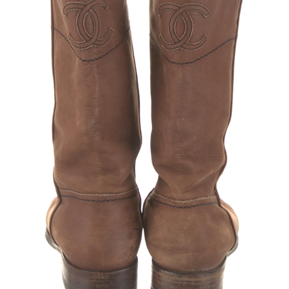 Chanel Western Boot